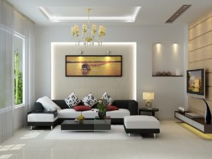 thiết kế phòng khách