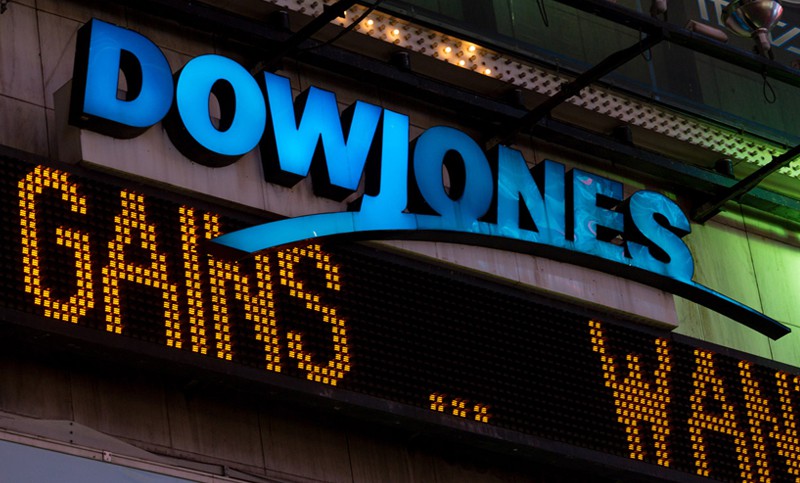 Dow Jones trên thị trường Mỹ